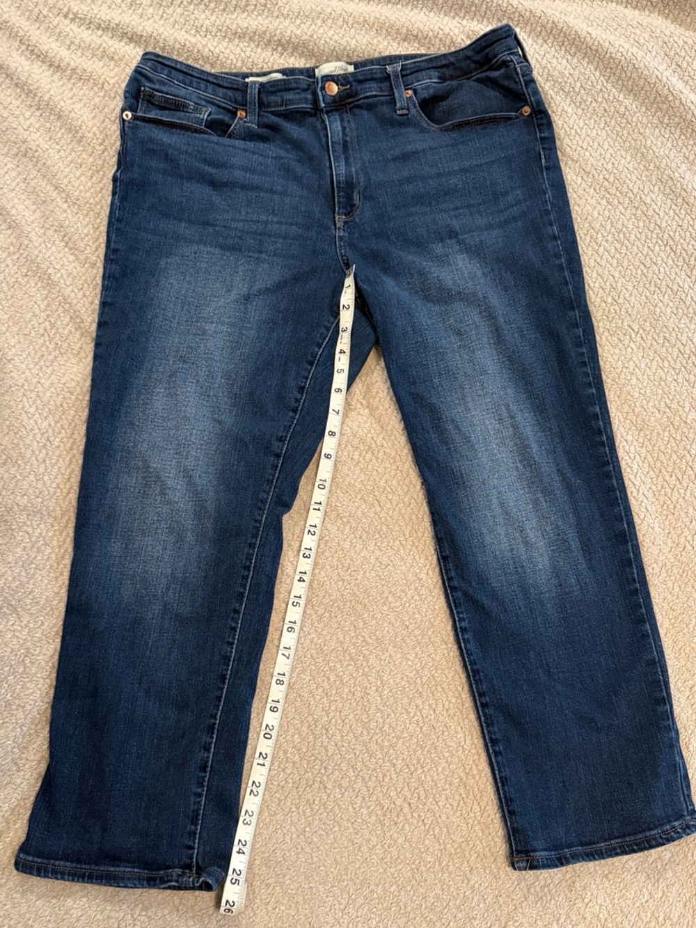 Universal Thread Women’s Straight Leg Dark Indigo Jeans - Sz 18S